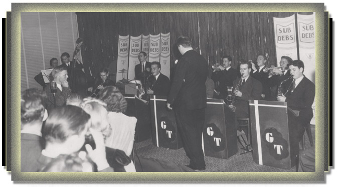 Gene Thornton Orchestra performing in Big Spring, Texas