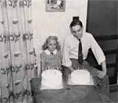 D.J. and James Phillips' birthday cakes