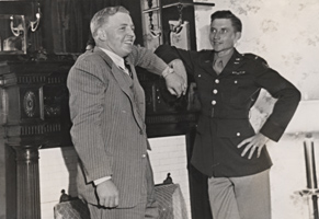 Howard and friend, Richard Shipman