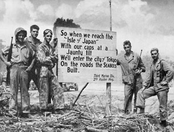 Marine Raiders Tribute to the SEABEES