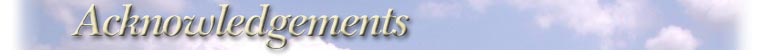 Acknowledgements