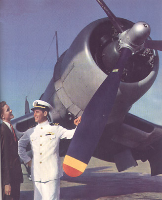 Corsair F4U in color