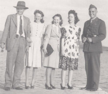 Roy, Verla Joyce, Jean, Frances, and Guy
