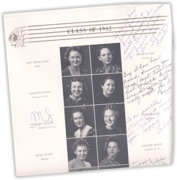 Yearbook page