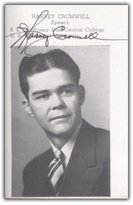 Harvey Cromwell, Speech