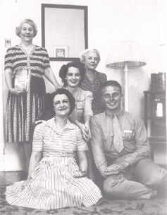 Madge Kirwan, Jody Kirwan, Rodgie Terrell, and Guy